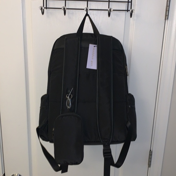 Madden Girl Black Nylon Backpack main image 13
